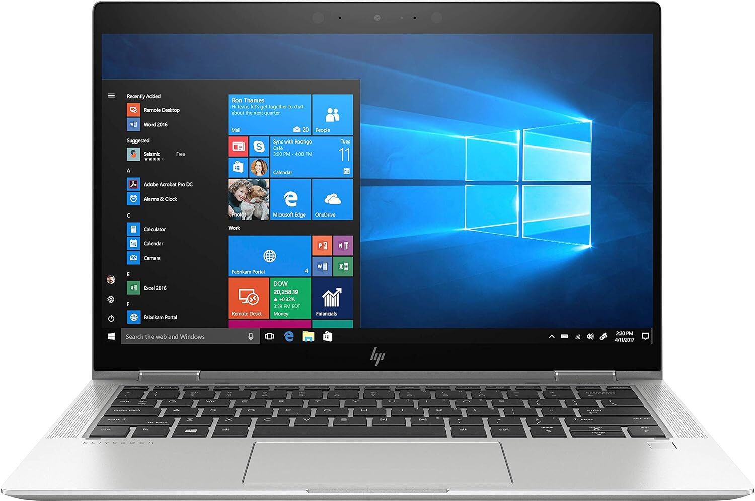 HP EliteBook 1030 G4 | Intel Core i5-8365U 8th Generation | 16GB DDR4 | 256GB NVMe SSD | 13" FHD IPS | Thunderbolt 4 | Wi-Fi 6
