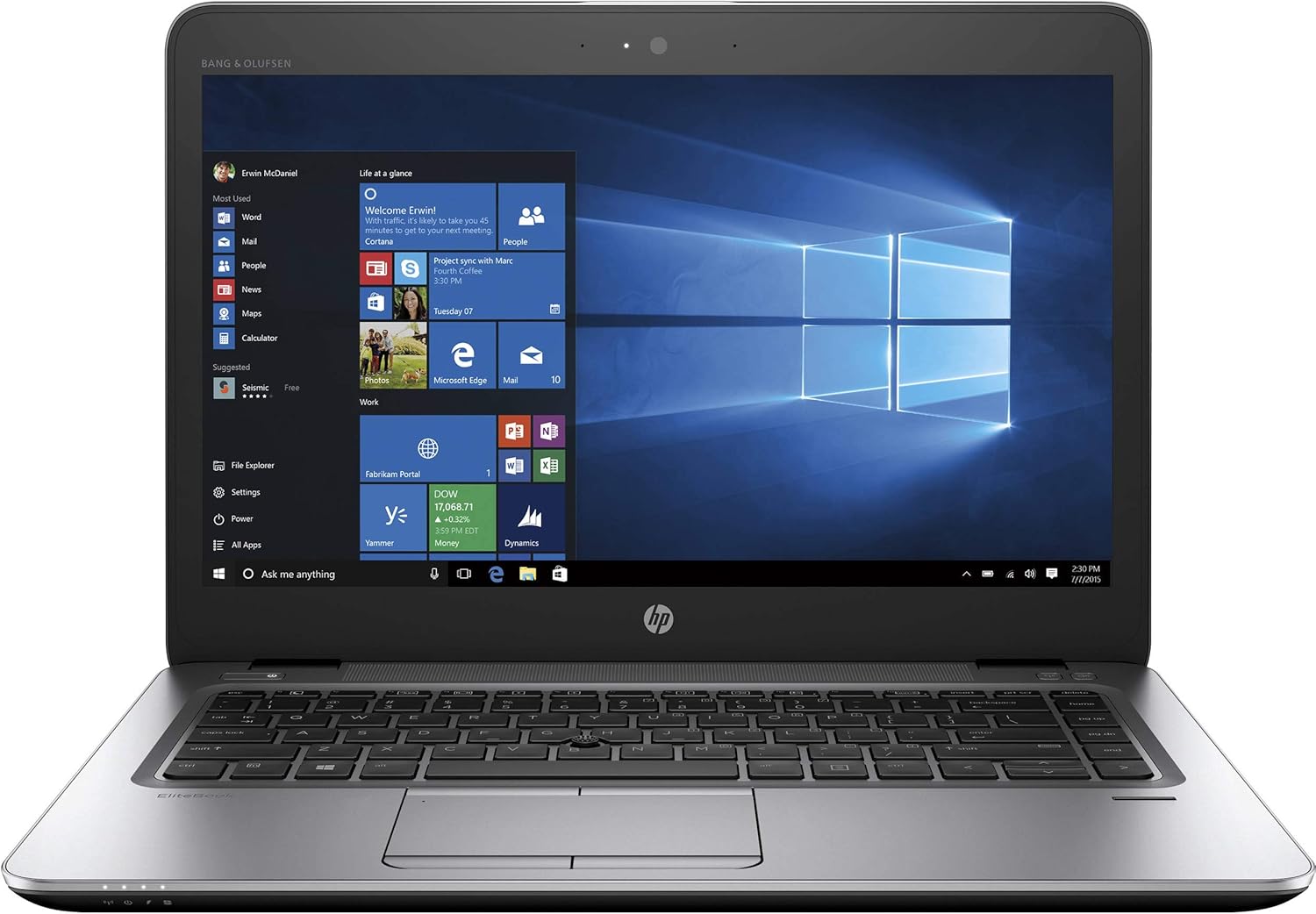 HP EliteBook 840 G4 | Intel Core i5-7200U 7th Generation | 08GB DDR4 | 256GB NVMe SSD | 14" FHD IPS | Thunderbolt 4 | Wi-Fi 6