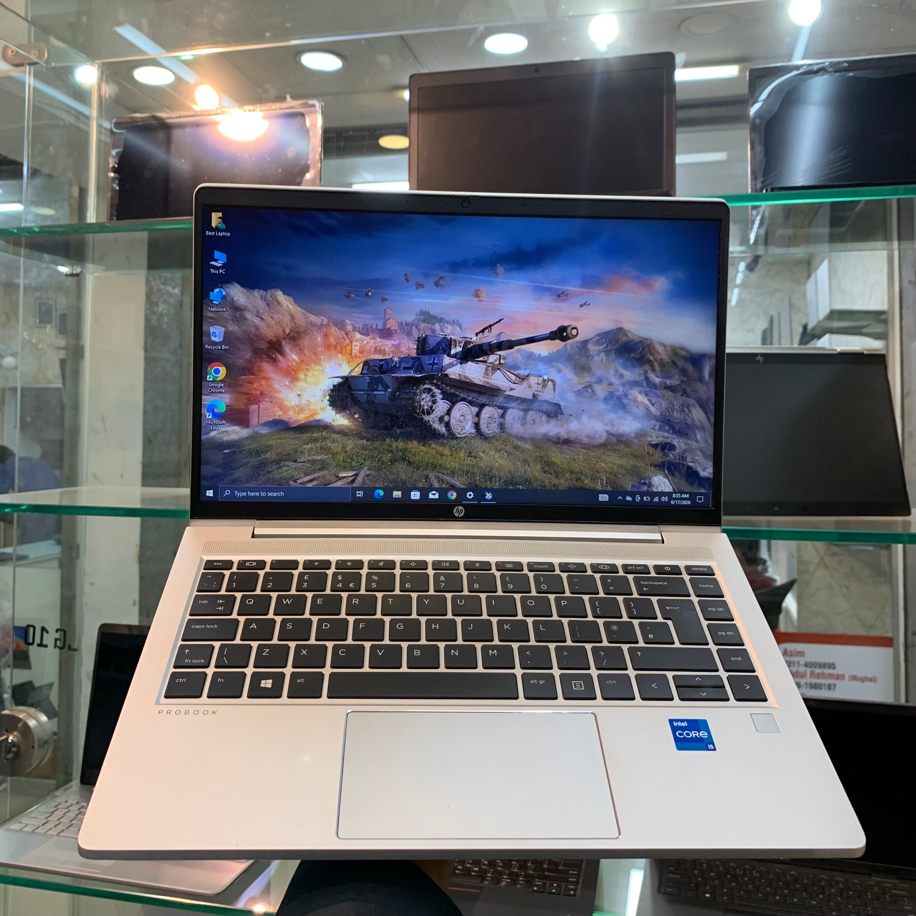 HP ProBook 630 G8 | Intel Core i5-1135G7 11th Generation | 08GB DDR4 | 256GB NVMe SSD | 13" FHD IPS | Thunderbolt 4 | Wi-Fi 6
